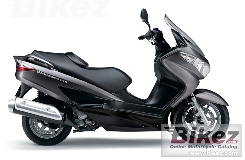 Big Suzuki burgman 125 picture and wallpaper from Bikez.com